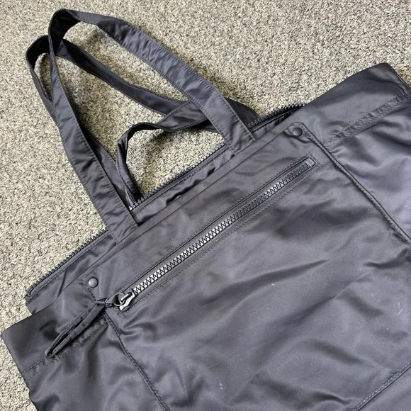 Madewell The MWL Resourced Tote Bag Black Shoulder Weekender Poly - Picture 5 of 9